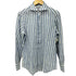 フェアファクス FAIRFAX リネン100 ストライプ シャツ メンズ import:M