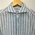 フェアファクス FAIRFAX リネン100 ストライプ シャツ メンズ import:M