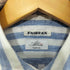 フェアファクス FAIRFAX リネン100 ストライプ シャツ メンズ import:M