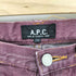 アーペーセー A.P.C. ボタンフライ ダメージ加工 デニムパンツ メンズ UK:32-33