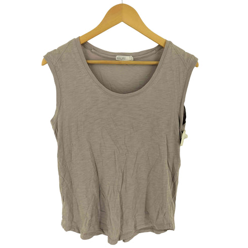 ベアフットドリームス BAREFOOT DREAMS クルーネックノースリーブTシャツ レディース JPN:XS