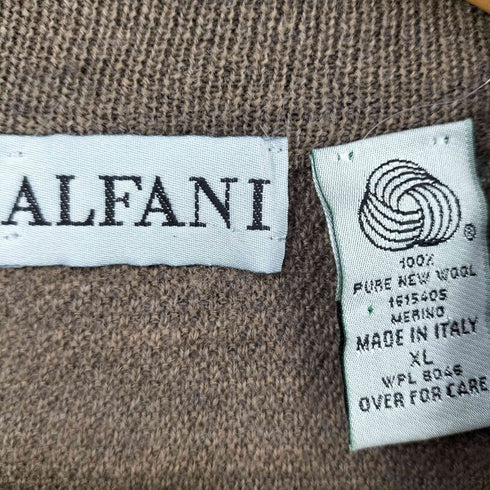 アルファニ ALFANI 90-00s イタリア製 ウールニット メンズ XL