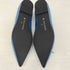 ユナイテッドアローズ UNITED ARROWS SY シルバーポインテッドトゥバレエシューズ レディース JPN:24