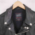 トリプルシックスレザーウェア 666 Leather Wear 日本製 SHEEP SKIN シープ スキン ダブル ライダース ジャケット メンズ 40