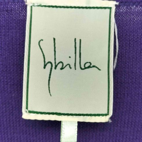 シビラ Sybilla ダイヤモンドネックプルオーバー レディース M