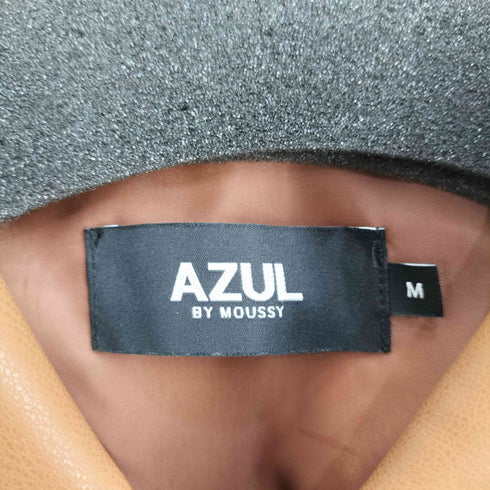 アズールバイマウジー AZUL by moussy FAUX LEATHER A-2 FLIGHT JACKET メンズ JPN:M