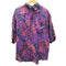cdezero 90-00S レーヨン 100% 総柄 花 S/S シャツ メンズ import:XL