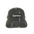 シュプリーム Supreme Logo Stripe Jacquard Denim Camp Cap メンズ