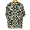 ピエールカルダン pierre cardin 00S レーヨン 100% ペイント 総柄 S/S シャツ メンズ import:L