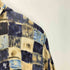 ピエールカルダン pierre cardin 00S レーヨン 100% ペイント 総柄 S/S シャツ メンズ import:L