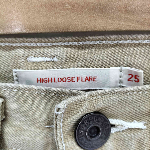 リーバイスレッド Levis RED HIGHLOOSE FLARE FLAREWANDERING TIME レディース w25 l30