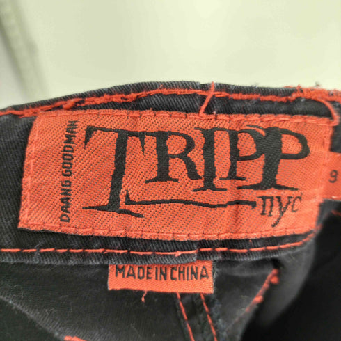 トリップニューヨークシティ TRIPP NYC レースアップ ジップフライ Dカン カーゴ パンツ Y2K レディース 9