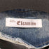 エルカミーノ ELCAMINO ダブルボタン ノースリーブデニムワンピース レディース