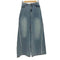 ダブルクローゼット w closet 25ss フリンジバギーデニムパンツ レディース JPN:S