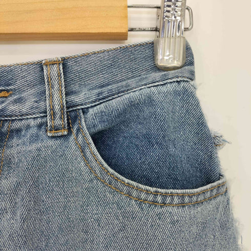 ダブルクローゼット w closet 25ss フリンジバギーデニムパンツ レディース JPN:S