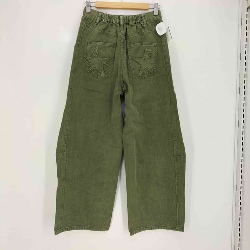 ダブルクローゼット w closet 25aw 星ポケットカーブデニム レディース JPN:S
