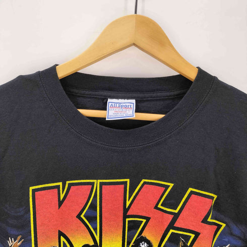 AllSport 90S ボディ USA製 US ロック バンド 地獄の軍団 Destroyer 20周年 両面 プリント S/S Tシャツ コピーライト 1996 メンズ import:M