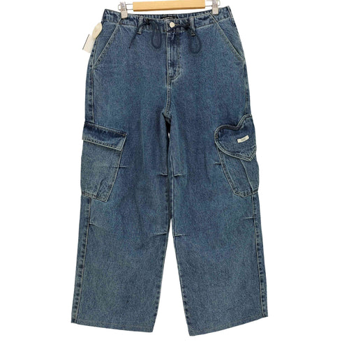 RONRON 25aw HEART POCKET CARGO DENIM PANTS レディース FREE