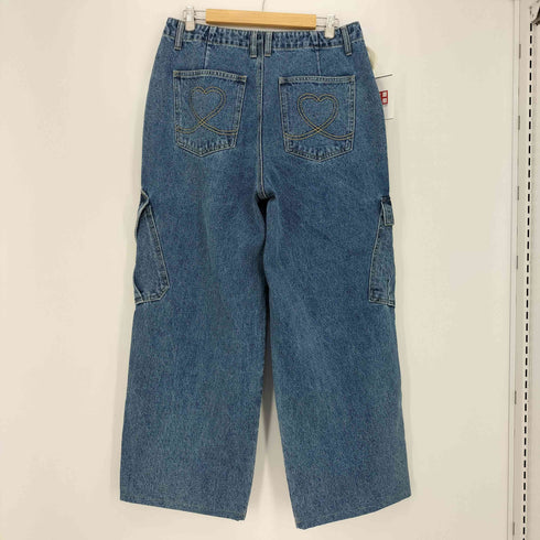 RONRON 25aw HEART POCKET CARGO DENIM PANTS レディース FREE