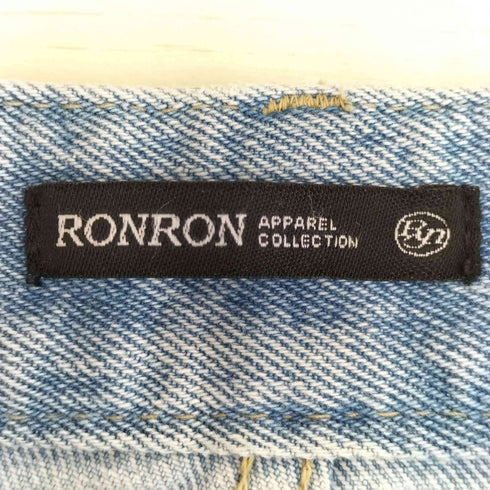 RONRON 25ss SIDE LACE TRACK DENIM PANTS レディース SMALL