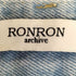 RONRON 25ss BACK HEART STITCH POCKET DENIM PANTS レディース S