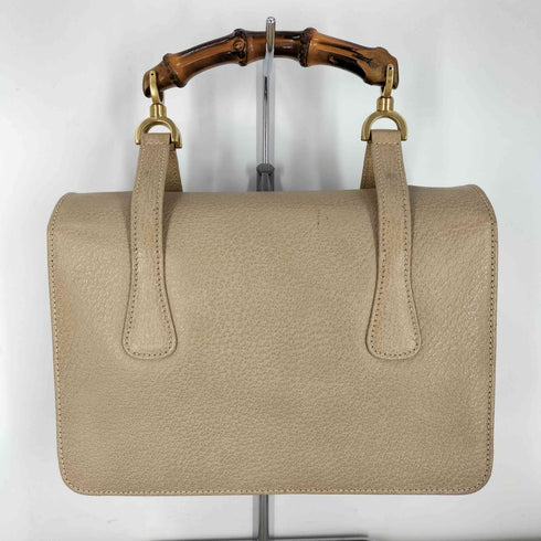 グッチ GUCCI オールドグッチ ヴィンテージ バンブー ターンロック 金具 レザー 2way バッグ レディース