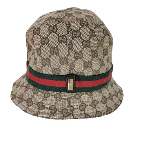 グッチ GUCCI シェリー ライン GGパターン バケットハット レディース