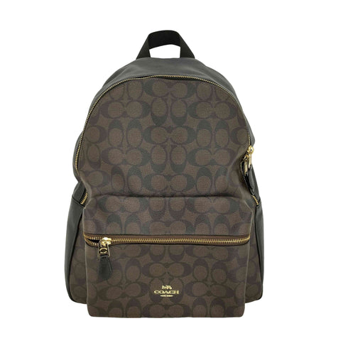 コーチ COACH シグネチャー レザー バックパック レディース