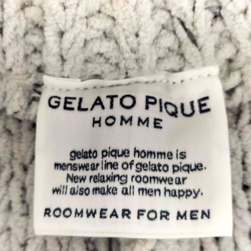 ジェラートピケオム Gelato Pique Homme メランジモコロングパンツ メンズ JPN:L