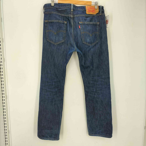 リーバイス Levis 501-0115 ボタンフライ ストレート ジーンズ ワンウォッシュ ボタンフライ デニム パンツ メンズ L34L32
