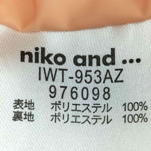 ニコアンド niko and... tiny tiny モチーフキルトショルダーバッグ レディース