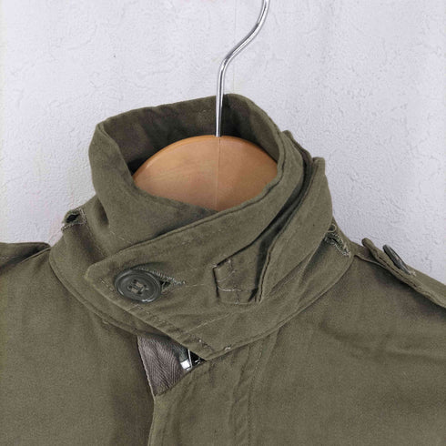FIELD COAT アルミジッパー ミリタリージャケット メンズ .