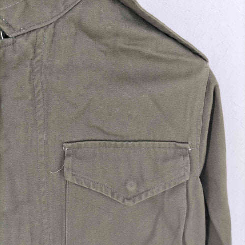 FIELD COAT アルミジッパー ミリタリージャケット メンズ .