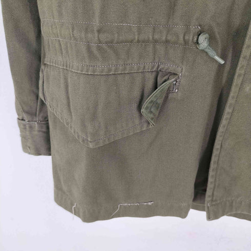 FIELD COAT アルミジッパー ミリタリージャケット メンズ .