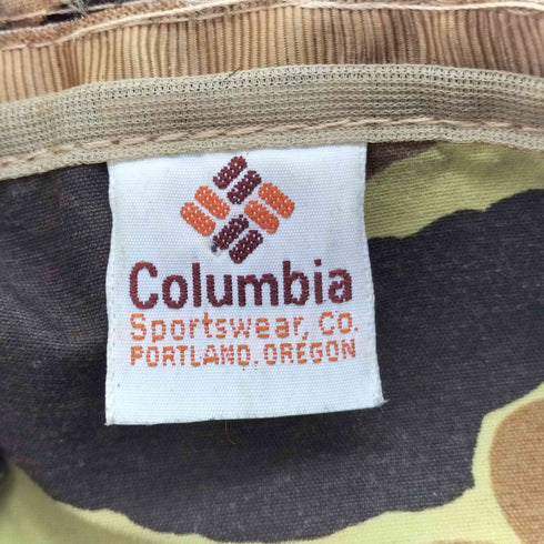 コロンビアスポーツウェア Columbia Sportswear 90S OLD USA製 裏キルティング 迷彩 カモフラ フライト ジェット キャップ GORE-TEX Thinsulate メンズ ONE SIZE