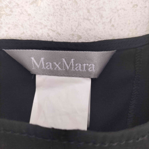マックスマーラ MAX MARA 銀タグ ノースリーブマキシワンピース レディース 42