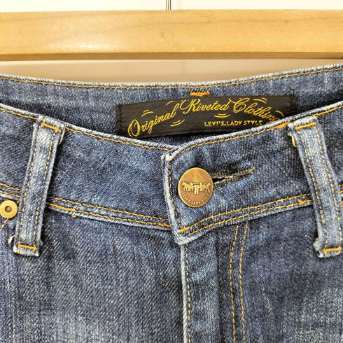 リーバイス Levis LADY STYLE フレア ベルボトム ジッパーフライ デニム レディース 31