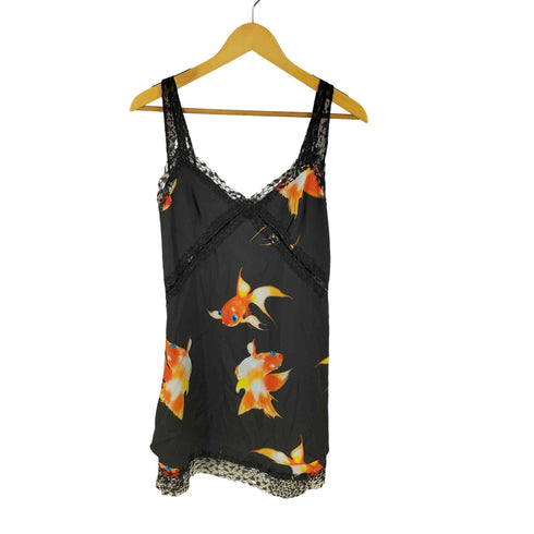 マークジェイコブス heaven by marc jacobs FISHES LACE SLIP DRESS レディース S