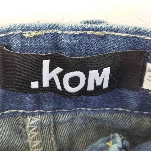 ドットコム .KOM コットンレーヨン デニムミニスカート Y2K レディース JPN:M