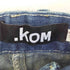 ドットコム .KOM コットンレーヨン デニムミニスカート Y2K レディース JPN:M