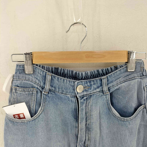 アズノゥアズ AS KNOW AS ベルト付ゆるるカーブパンツ レディース FREE