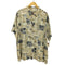 バティックベイ Batik Bay 総柄 レーヨン S/S オープンカラー シャツ メンズ import:XXL