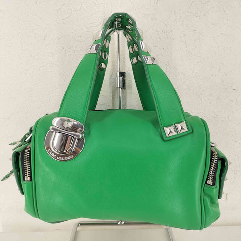 マークジェイコブス MARC JACOBS THE STUDDED PUSHLOCK MINI SATCHEL レディース FREE