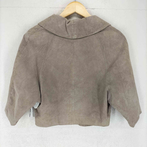 june real suede 七分袖スエードジャケット レディース S
