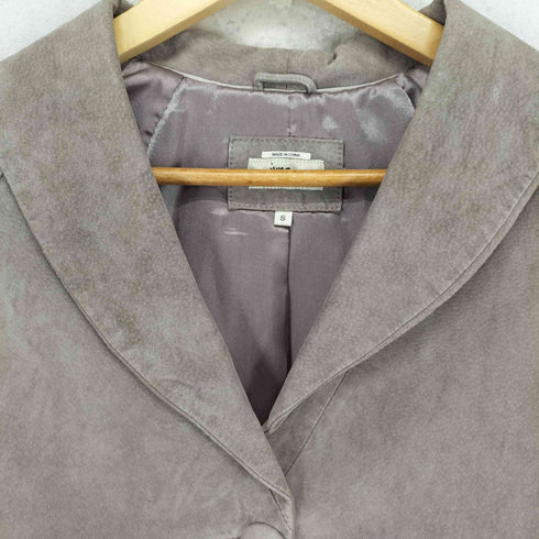 june real suede 七分袖スエードジャケット レディース S