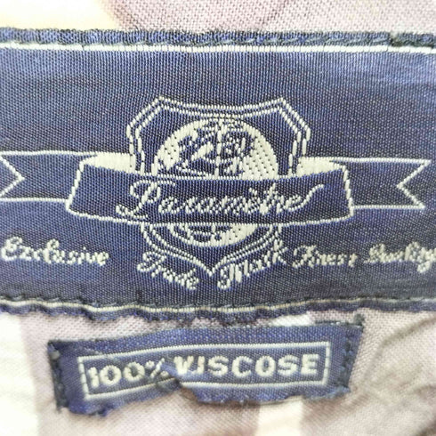 PARAMETRE 総柄 レーヨン L/S ボタンダウン シャツ メンズ 5