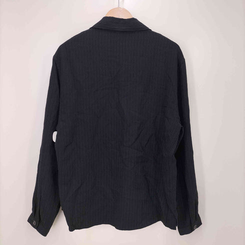 ザラ ZARA DOUBLE BREST JACKET ストライプ ダブル サマー テーラード ジャケット メンズ import:M