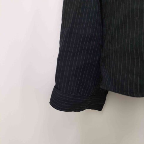 ザラ ZARA DOUBLE BREST JACKET ストライプ ダブル サマー テーラード ジャケット メンズ import:M