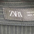 ザラ ZARA DOUBLE BREST JACKET ストライプ ダブル サマー テーラード ジャケット メンズ import:M