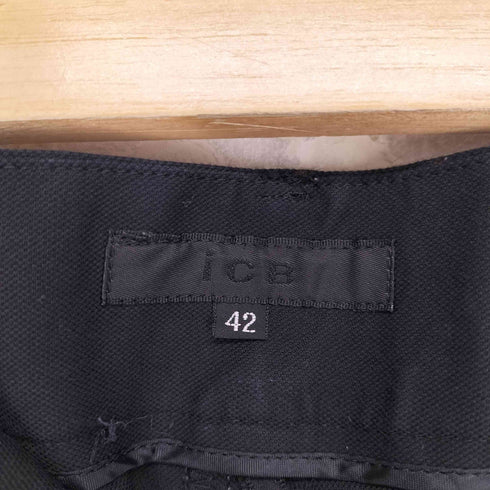 アイシービー ICB 裾スリットテーパードパンツ レディース 42